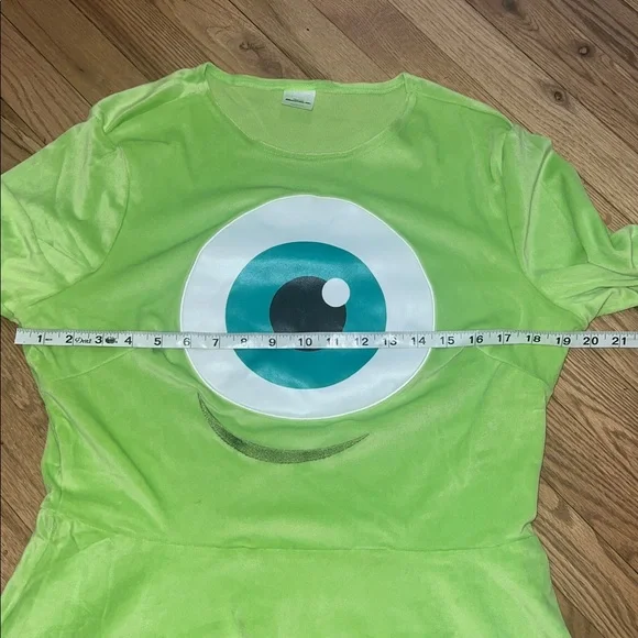 Disney Mike Wazowski Dress Costume - Monsters Inc Size Large - Picture 7 of 8